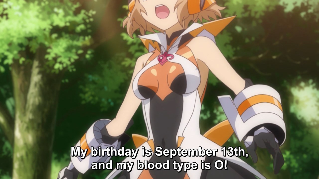 My birthday is September 13th, and my blood type is O!